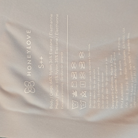 Honeylove Light Gray Crossover Bra - Picture 6 of 6